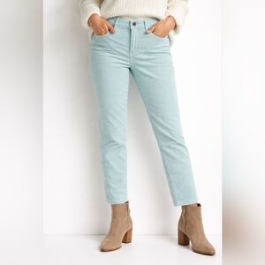 Vineyard Vines Women’s Size 12 Light Blue Corduroy Pants Coastal Preppy